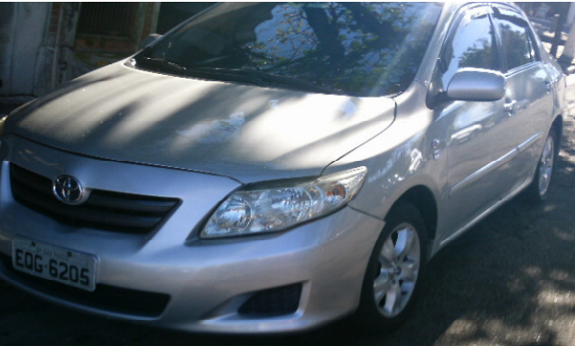  VEÍCULO PLACA EQG6205. RENAVAM: 219993114. CHASSI: 9BRBB42E2B5136129. CPF DOPROPRIETÁRIO: 260.606.448-80. DESCRIÇÃO: 01 veículo marca/modelo: TOYOTA/ COROLLAGLI18FLEX, tipo: automóvel, cor prata, ano/modelo: 2010/2011, combustível: alcool/gasolina.Certificou o oficial de justiça em 10 de agosto 